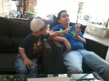 Éppen a tesótól kunyerálva :)